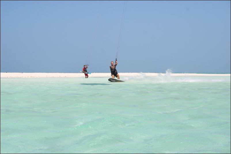 Smooth kiting