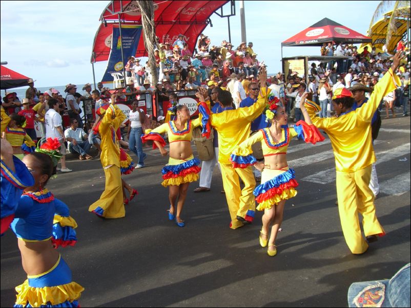 Danseglade Colombianere