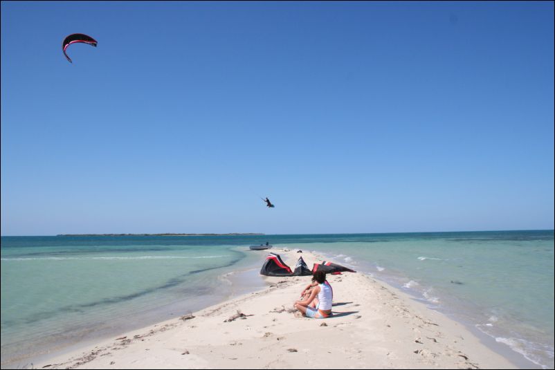 Eneste kiteplass på Cuba!