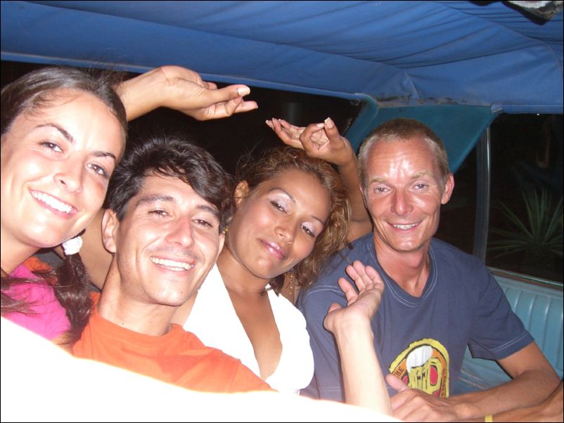 Christina, John, Sabi og Trond Eirik